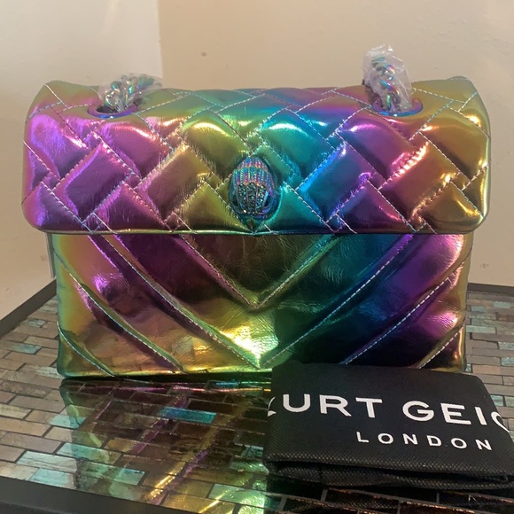Kurt Geiger Handbags - - 🍇🦋❤️HOST PICK 🍇🦋❤️ Kurt Geiger London Kensington X Leather Shoulder Bag
